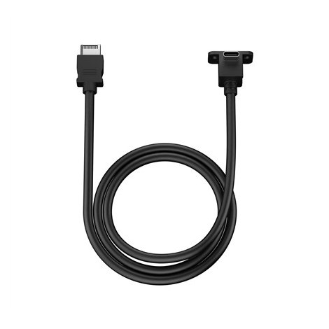 Fractal Design USB-C 10Gbps Cable - Model E Fractal Design | USB-C 10Gbps Cable - Model E | Black